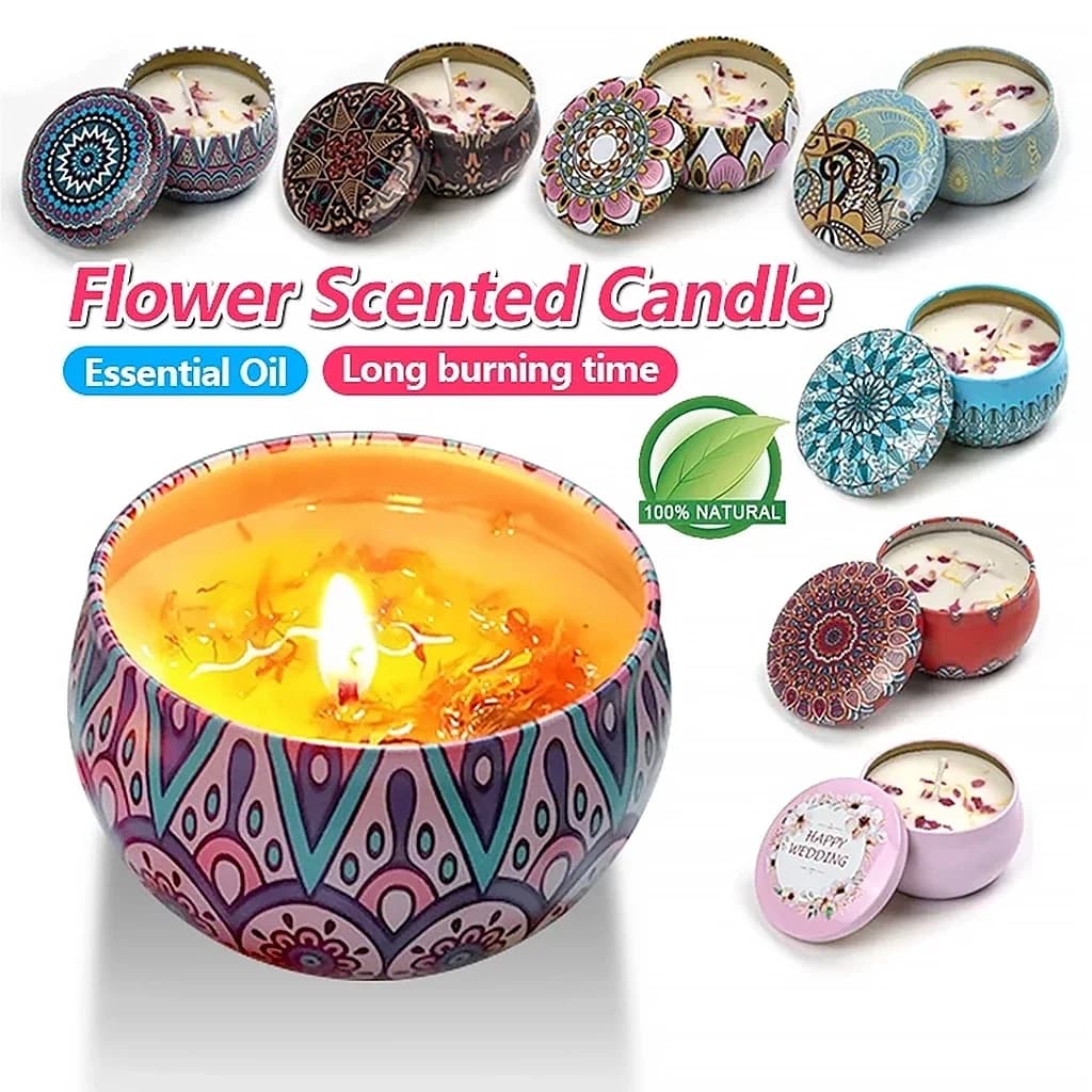 Scented candle. Photo 3 of 5